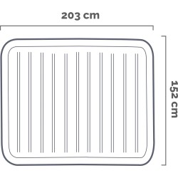 Intex 64428ND Ultra Plush vazdušni krevet sa električnom pumpom, 152x203x46cm | Outlet BGD