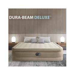 Intex 64428NP Deluxe Ultra Plush vazdušni krevet sa električnom pumpom, 152 x 203 x 46cm | Outlet BGD
