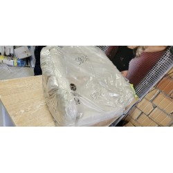 Morteens Ida II fotelja, tkanina/beli jasen, bež, 73x73x69cm | Outlet BGD