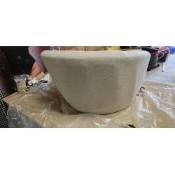 Morteens Ida II fotelja, tkanina/beli jasen, bež, 73x73x69cm | Outlet BGD