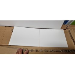 Gaia sanduk, bela, MDF/hrast, 80x50x35 cm | Outlet BGD