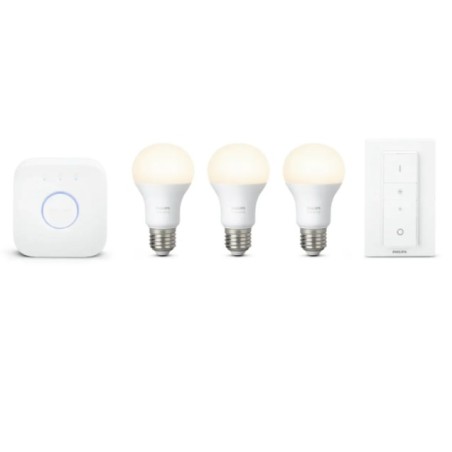 Philips Hue White Starter Set 3xE27 sa Bridge i Dimerom | Outlet BGD