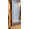 Lindholm komoda/cipelarnik, siva, MDF/hrast, 110x131.5x38cm | Outlet BGD