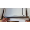 Tenabo komoda/cipelarnik, hrast masiv/MDF, bela, 85x101x40cm | Outlet BGD