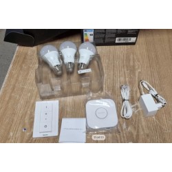 Philips Hue White Starter Set 3xE27 sa Bridge i Dimerom | Outlet BGD