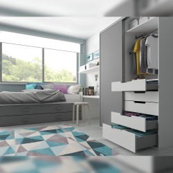 Emuca Concept 30kg strane i okov fioke, vis.185mm, dub.500mm | Outlet BGD