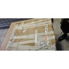 Dyan klub sto, bela/Sonoma hrast, 67x35x67 cm | Outlet BGD