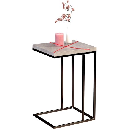 M2 Kollektion Guido metalni ram za bočni stočić, crna | Outlet BGD