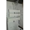 Set od 3 podesive pregrade za fioku, 38 - 54cm, bela | Outlet BGD