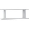 VCM Sirola zidna polica, bela, 28x80x20 cm | Outlet BGD