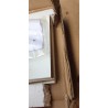 VCM Sirola zidna polica, bela, 28x80x20 cm | Outlet BGD