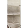 VCM zidna polica Blissa, bela, 46, 3 x 29, 5 x 29, 6 cm | Outlet BGD