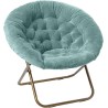 Milliard Cozy stolica, veštačko krzno, plava, 96.5x63.5x86.3 | Outlet BGD