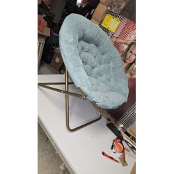 Milliard Cozy stolica, veštačko krzno, plava, 96.5x63.5x86.3 | Outlet BGD