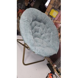 Milliard Cozy stolica, veštačko krzno, plava, 96.5x63.5x86.3 | Outlet BGD