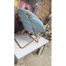 Milliard Cozy stolica, veštačko krzno, plava, 96.5x63.5x86.3 | Outlet BGD