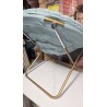 Milliard Cozy stolica, veštačko krzno, plava, 96.5x63.5x86.3 | Outlet BGD