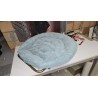 Milliard Cozy stolica, veštačko krzno, plava, 96.5x63.5x86.3 | Outlet BGD
