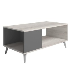 Exojo Odda klub sto, shamal/grafit, iverica, 100x50x42cm | Outlet BGD