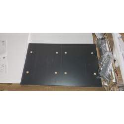 Exojo Odda klub sto, shamal/grafit, iverica, 100x50x42cm | Outlet BGD