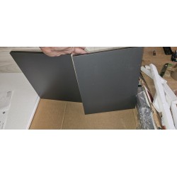 Exojo Odda klub sto, shamal/grafit, iverica, 100x50x42cm | Outlet BGD