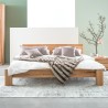 LeeWOOD krevet 180x200 cm, nauljeno jezgro masiva bukve, 208x74.7x229 cm | Outlet BGD