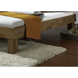 Ars Natura AresWOOD II veliki bračni krevet od punog drveta divljeg hrasta dimenzije 180x200 cm