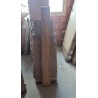 Ars Natura AresWOOD II krevet od divljeg hrasta masiv za dušek 140x200 cm sa prirodnom nauljenom površinom