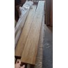 Ars Natura AresWOOD II krevet od divljeg hrasta masiv za dušek 140x200 cm sa prirodnom nauljenom površinom