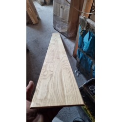 Ars Natura AresWOOD II krevet od divljeg hrasta masiv za dušek 140x200 cm sa prirodnom nauljenom površinom