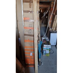 Ars Natura AresWOOD II krevet od divljeg hrasta masiv za dušek 140x200 cm sa prirodnom nauljenom površinom