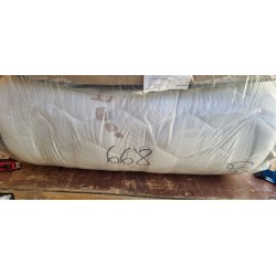 Bamboo Deluxe dušek dimenzija 67,5x190 cm sa prošivenom navlakom i bamboo tretmanom