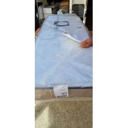 Bamboo Deluxe dušek dimenzija 67,5x190 cm sa prošivenom navlakom i bamboo tretmanom