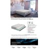 Španski Bellagio Deluxe Total Comfort anatomski dušek od memorijske pene dimenzija 90x200 cm