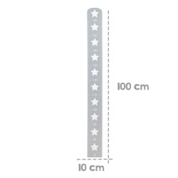 Roba Little Stars Metar za Decu – 70-160cm, MDF, Siva | Outlet BGD