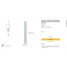 Roba Little Stars Metar za Decu – 70-160cm, MDF, Siva | Outlet BGD
