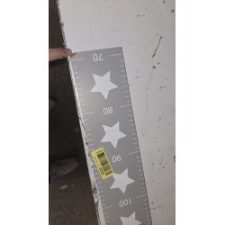 Roba Little Stars Metar za Decu – 70-160cm, MDF, Siva | Outlet BGD