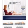 OlarHike krevet sa ugrađenom pumpom, 203x152x46 cm, plava | Outlet BGD