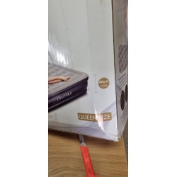 OlarHike krevet sa ugrađenom pumpom, 203x152x46 cm, plava | Outlet BGD