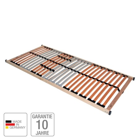 BeCo Medistar NV nemački fabrički sklopljen okvir za krevet od bukovog drveta sa 28 letvica dimenzije 140x200 cm