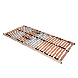 BeCo Medistar NV nemački fabrički sklopljen okvir za krevet od bukovog drveta sa 28 letvica dimenzije 140x200 cm