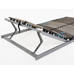BeCo Masterflex 28 K nemački latoflex okvir otporan na vlagu sa 28 letvica i podesivim uzglavljem 90x200 cm