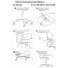 Ergonomska radna stolica C30, crna_A0 - 172 | Outlet BGD