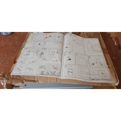 Sintang noćni stočić, bela, 52 x 58 x 38 cm | Outlet BGD