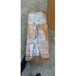 Bakaji stolica u gejmerskom stilu sa naslonom za noge, plava | Outlet BGD