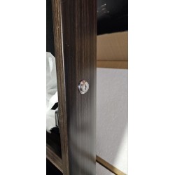 Bejoy ormarić za nakit sa ogledalom, braon, 92x31x7.5 cm | Outlet BGD