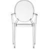 Kartell Lou Lou Ghost Cristallo prozirna dečija stolica od polikarbonata, dizajn Philippe Starck