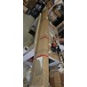 Beli aluminijumski okvir para kliznih vrata IKEA PAX sa pripadajućom šinom dimenzija 200x236 cm