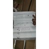 Beli aluminijumski okvir para kliznih vrata IKEA PAX sa pripadajućom šinom dimenzija 200x236 cm
