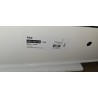 Beli aluminijumski okvir para kliznih vrata IKEA PAX sa pripadajućom šinom dimenzija 200x236 cm